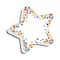 Ashley Productions Star Confetti Magnetic Whiteboard Erasers, 6ct.